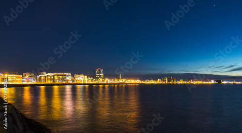 Reykjavik Skyline at Night