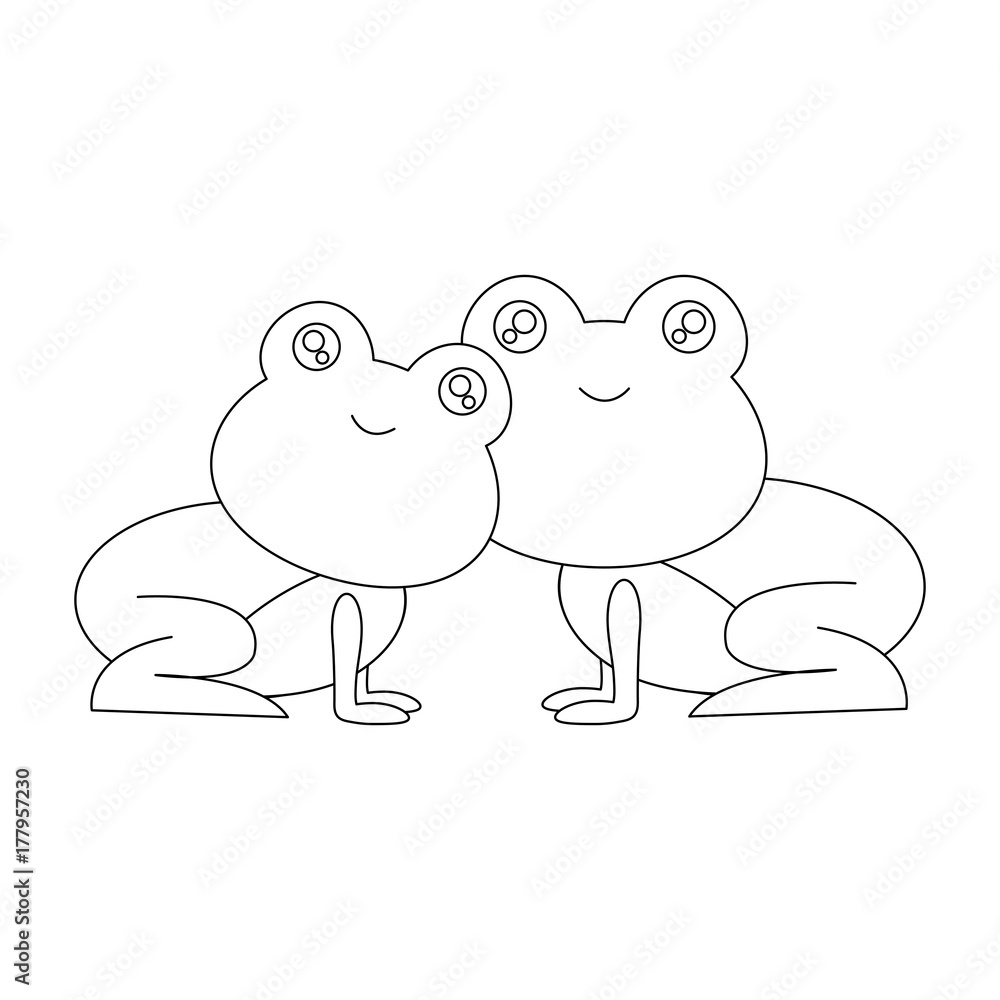 Fototapeta premium cute animals design