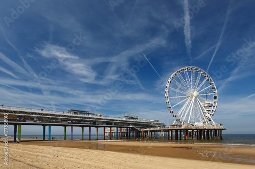 Am Strand von Scheveningen