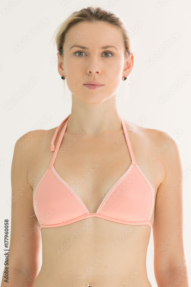 Obraz premium Portrait of a beautiful Snap Blonde Woman