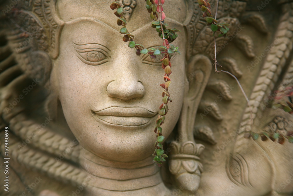 Fototapeta premium Angkor art images / Cambodia sculpture : art photography