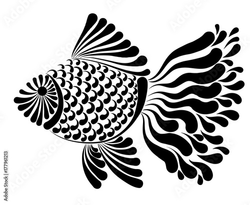 Decorative image of a fantastic fish
