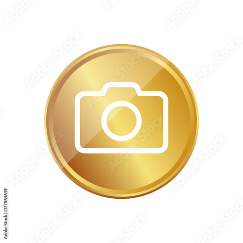 Gold Münze - Kamera