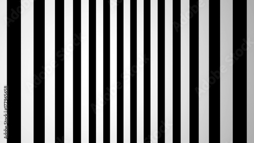 Abstract background with black and white lines. 3d rendering