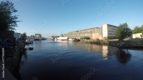 Hafen von Ustka, Stolpmünde, Polen photo