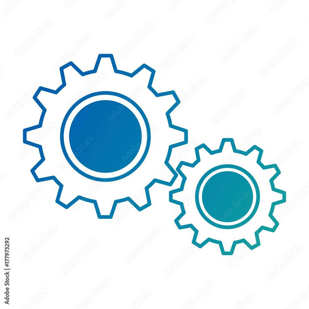 gear machine isolated icon gear machine isolated icon