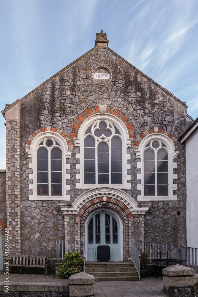 Totnes United Free Church. Facade. Devon. UK