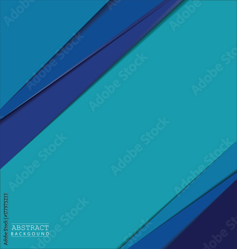 Abstract layer vector background with space for text and design