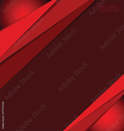 Abstract layer vector background with space for text and design