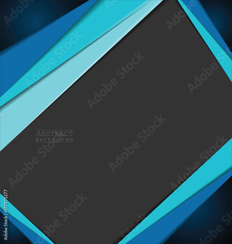 Abstract layer vector background with space for text and design