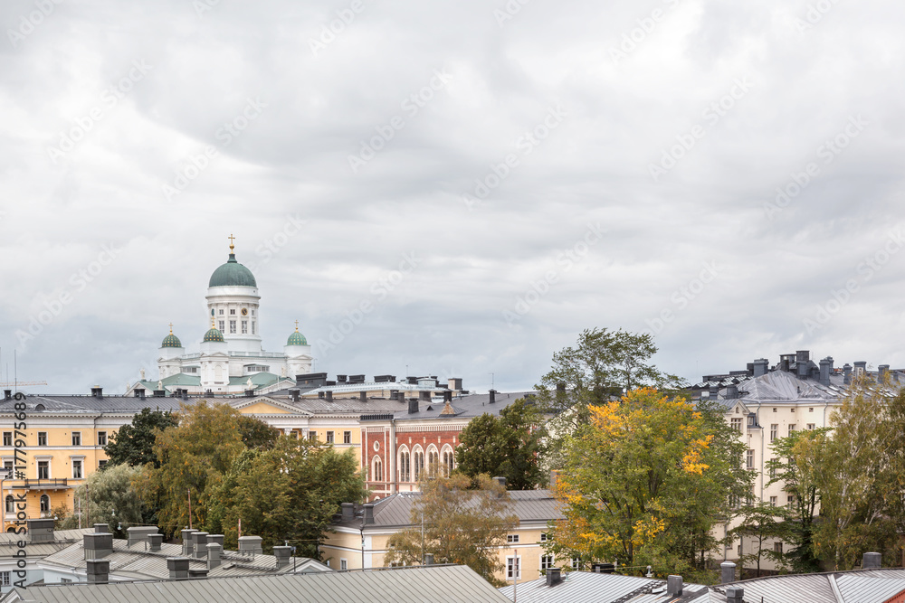 Fototapeta premium Helsinki cathedral Finland