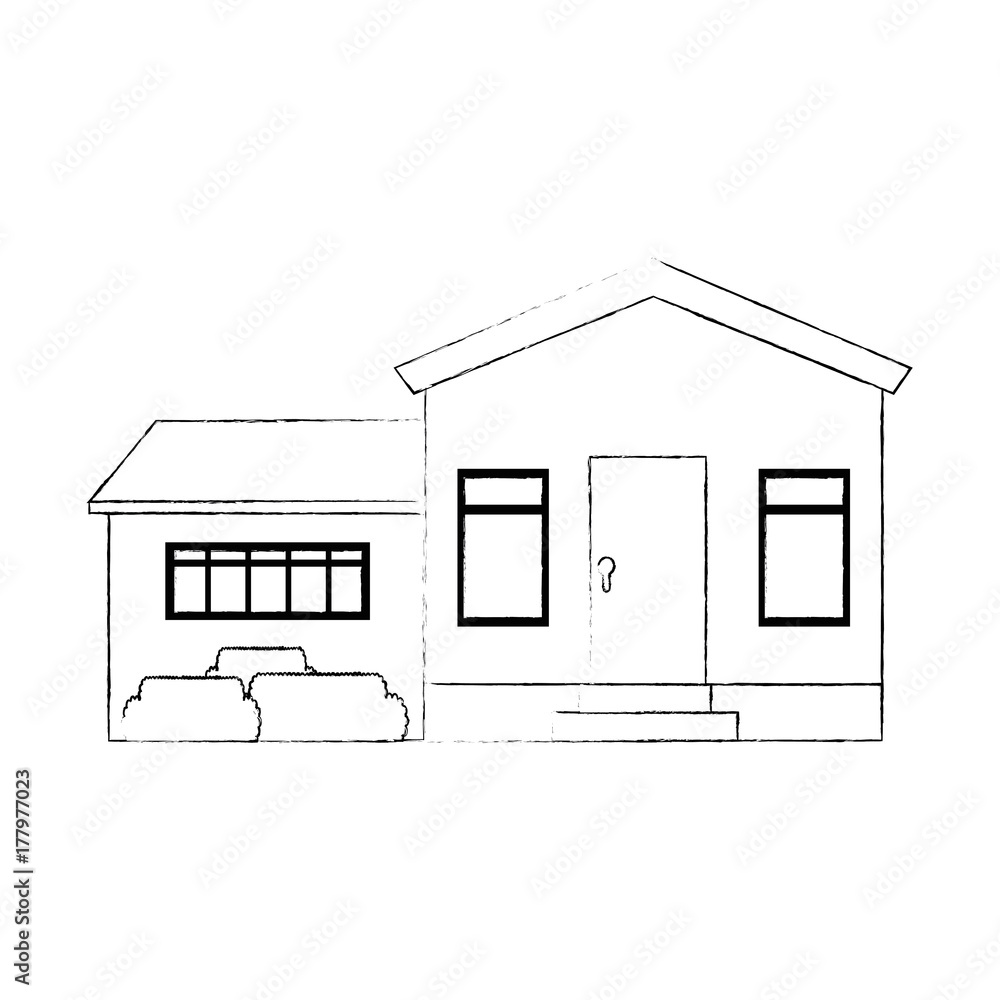 mansion front isolated icon mansion front isolated icon