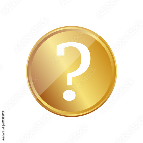 Gold Münze - Fragezeichen - FAQ