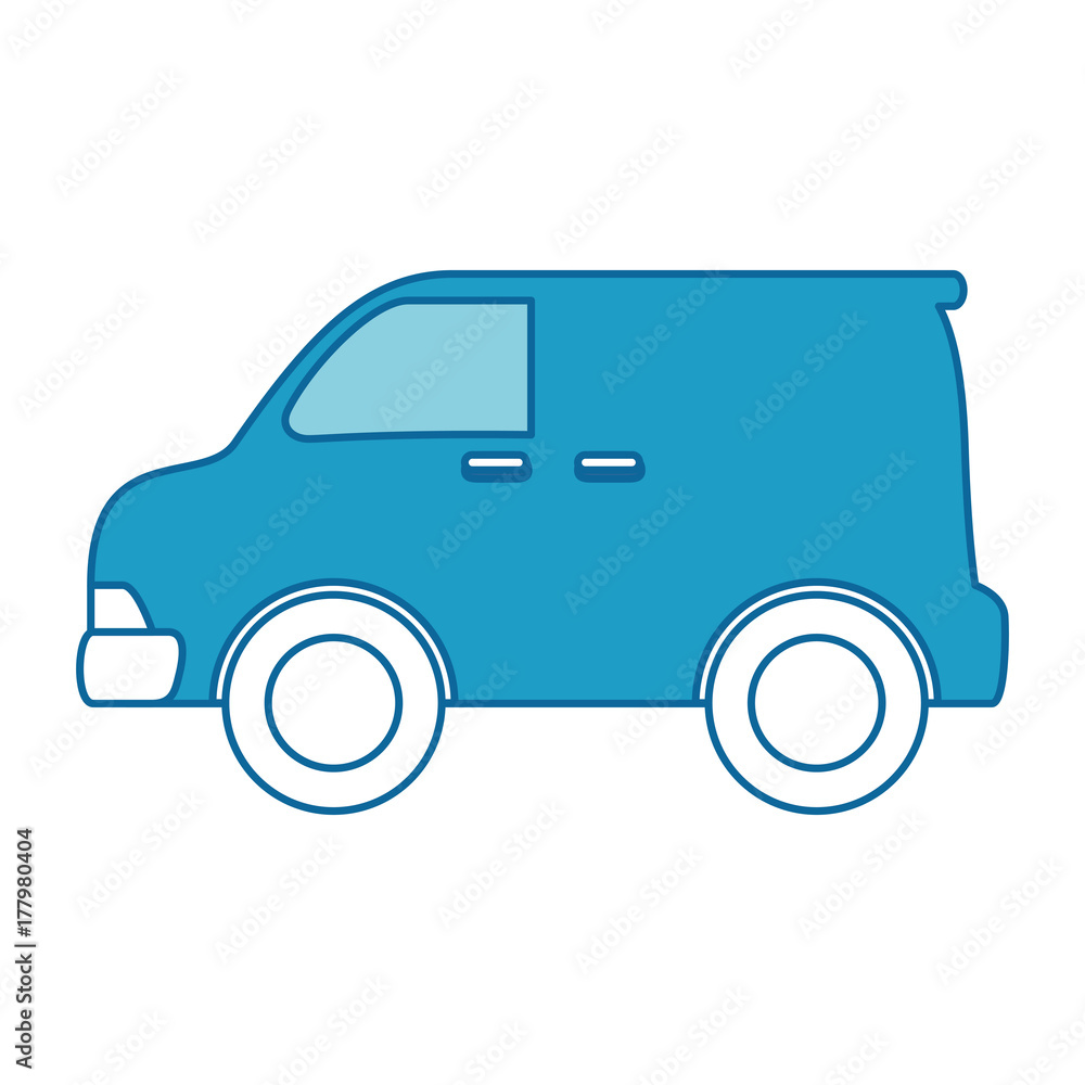 car vehicle van icon