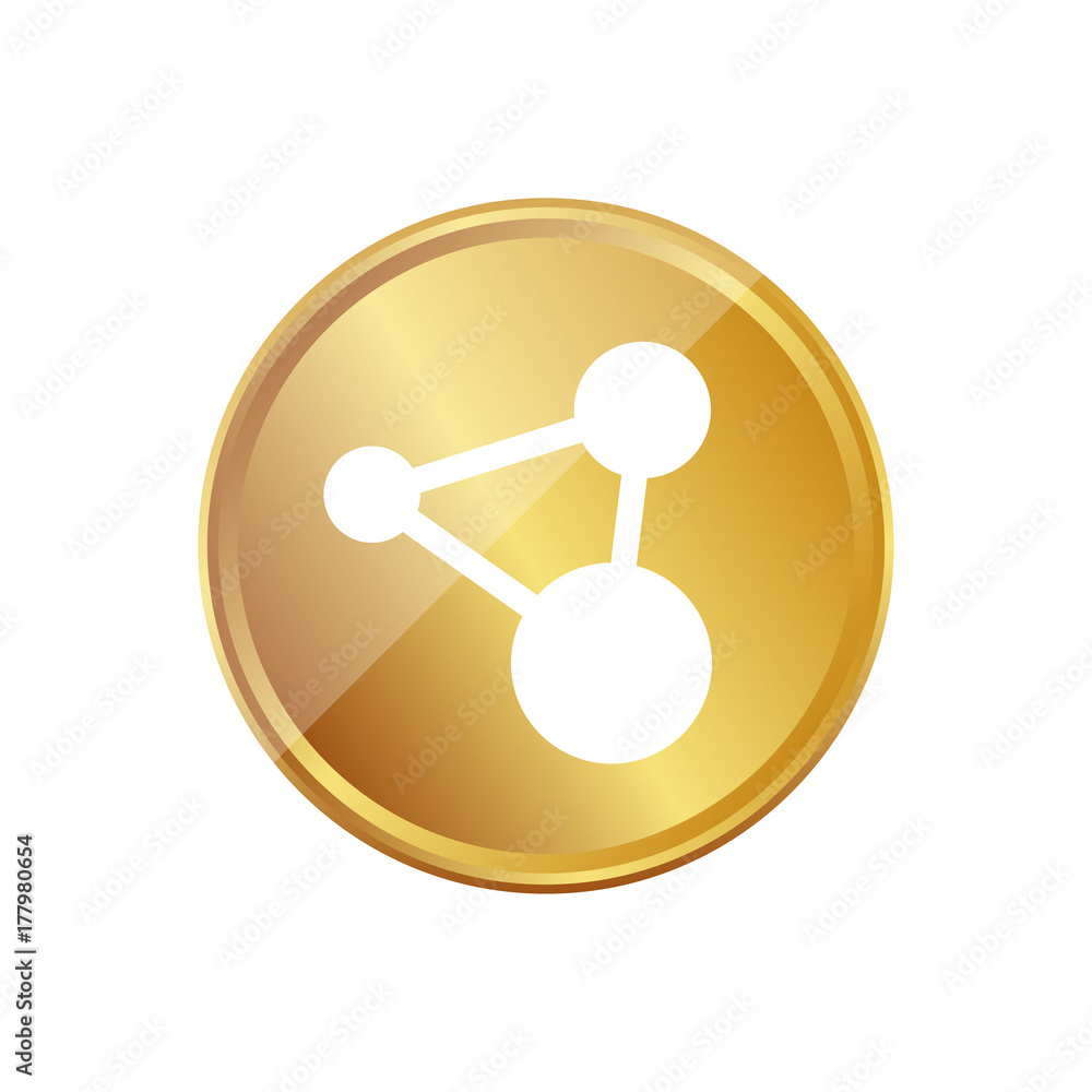 Gold Münze - Soziales Netzwerk Gold Münze - Soziales Netzwerk