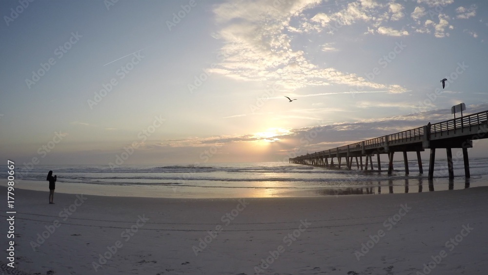 Sunrise on Jax Beach