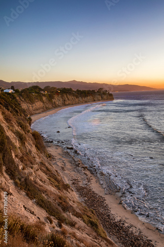 Malibu Cliffs at Sunrise