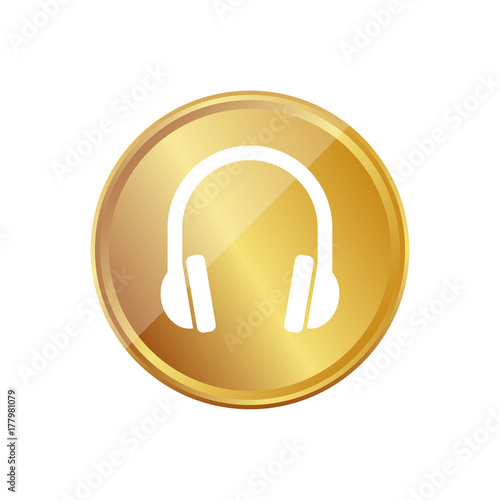 Gold Münze - Headset - Support