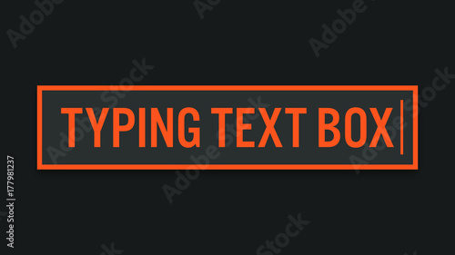 Typing Text Box