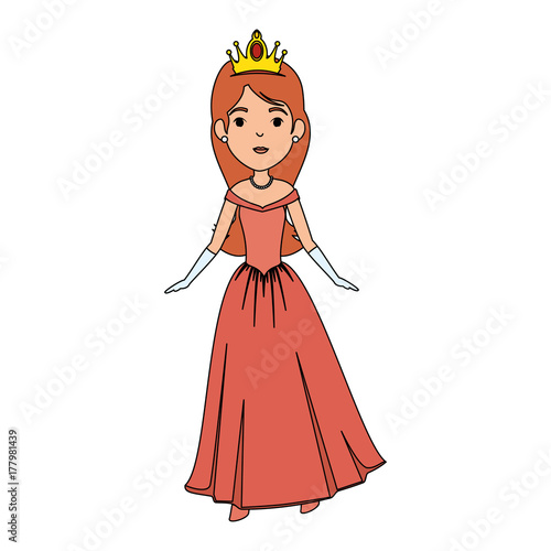cute fantasy princess character