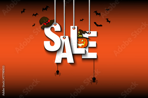 Banner sale halloween