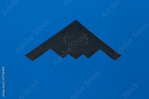 Canvas Print B2 Stealth Bomber Overhead