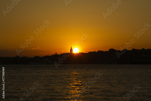 Sunset at İstanbul