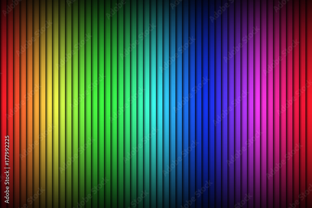 Abstract vector background, modern bright background with vertical lines, color spectrum