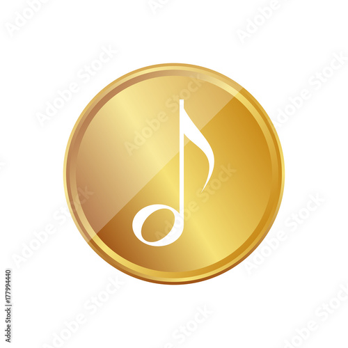 Gold Münze - Note