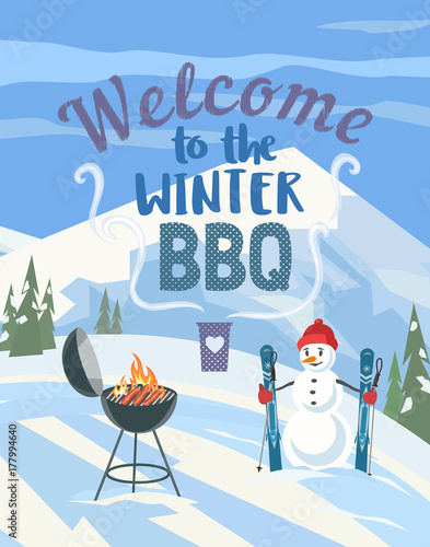 Winter outdoors concept