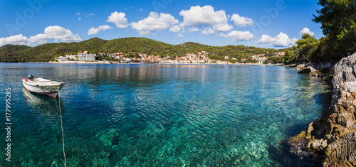 Foto Panorama of Brna Bay