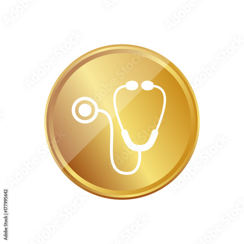 Gold Münze -