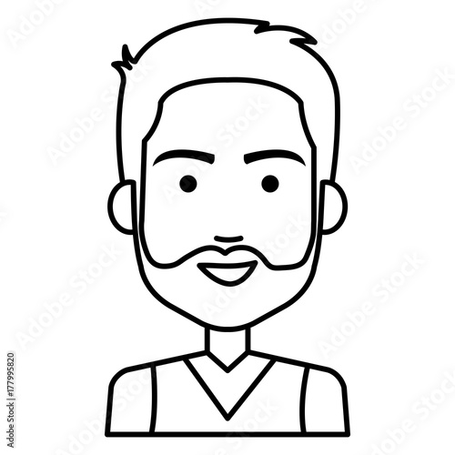 elegant man avatar character