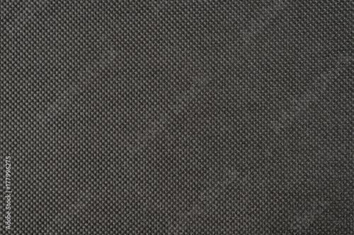 Black non-woven fabric texture