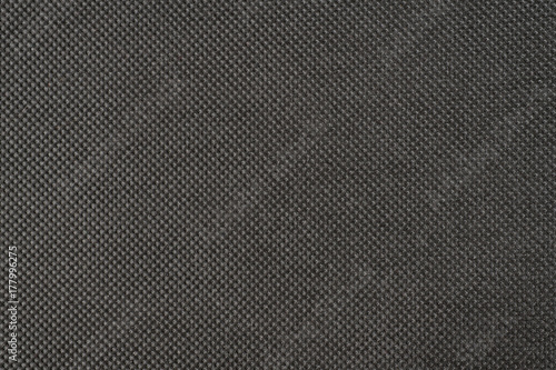 Black non-woven fabric texture