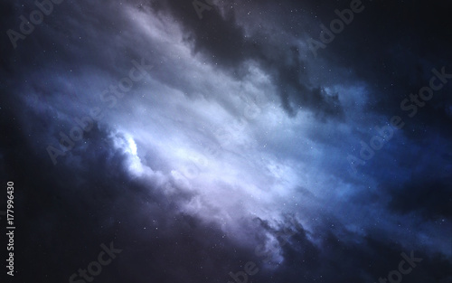 Nebula. Deep space image, science fiction fantasy in high resolution ideal for wallpaper and print. Elements of this image furnished by NASA © Vadimsadovski