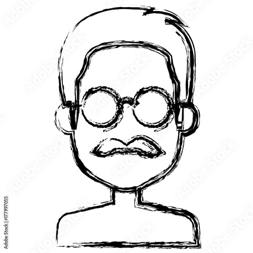 young man shirtless avatar character