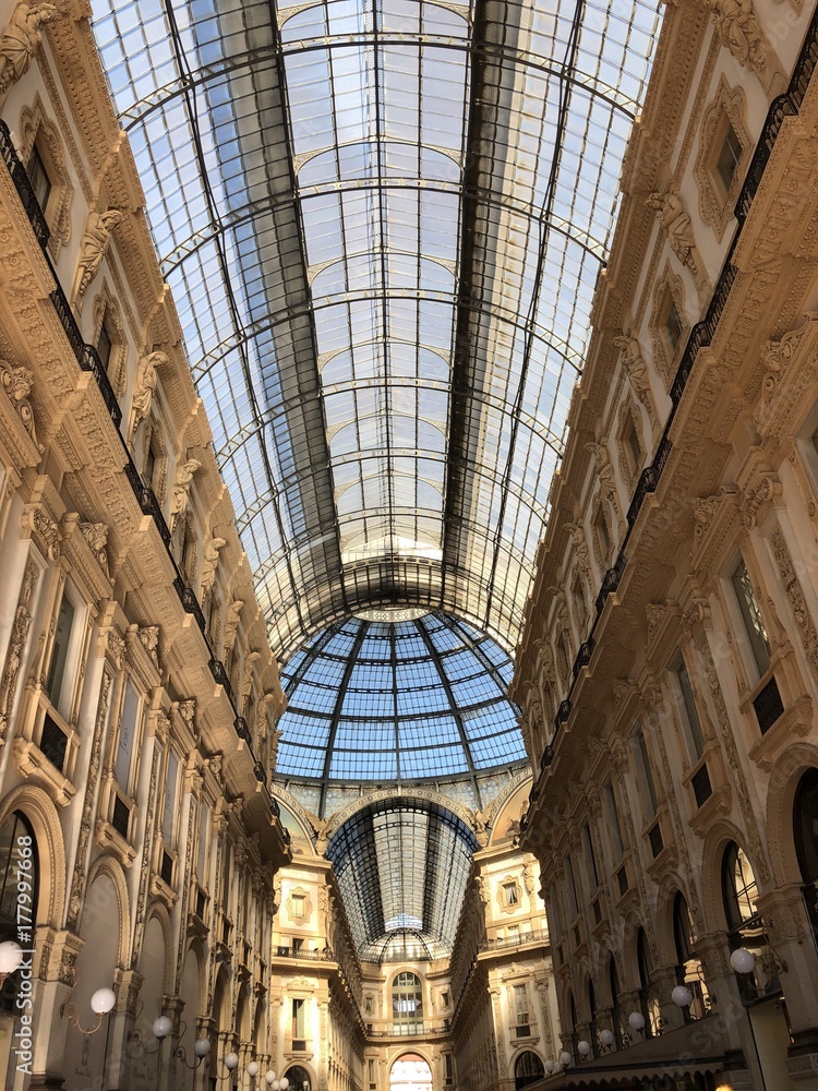 Milano, la Galleria Vittorio Emanuele II