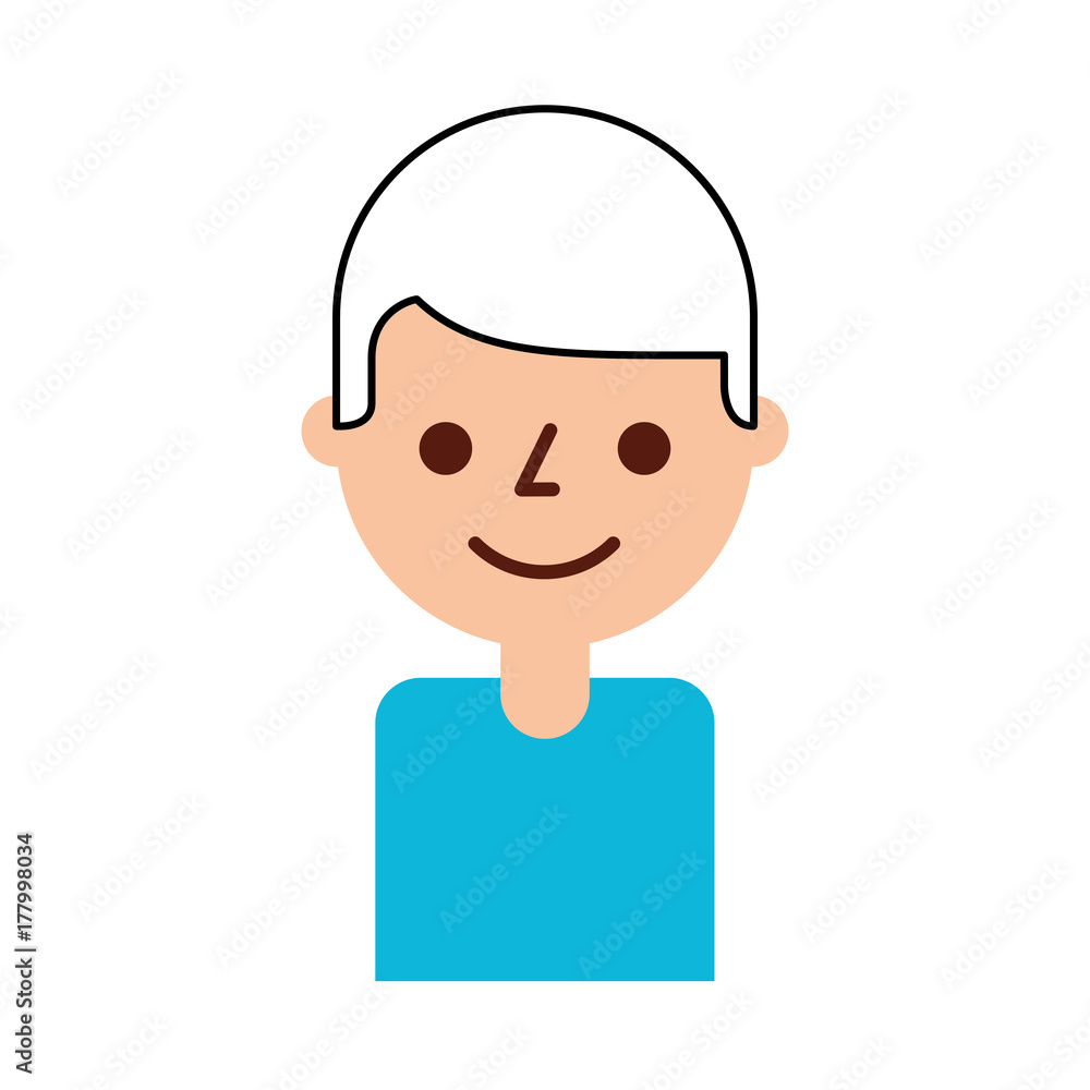 portrait man young avatar character male