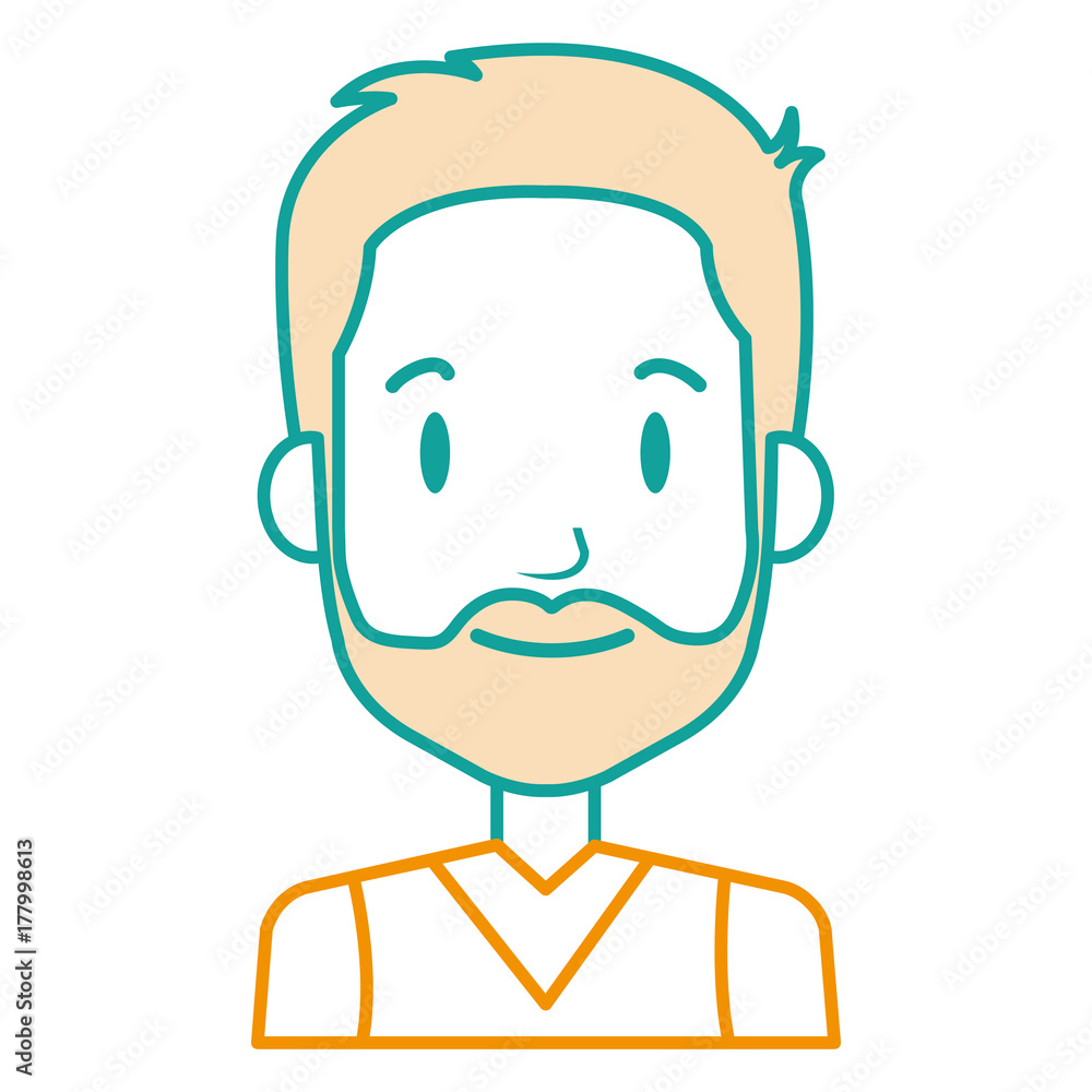 elegant man avatar character