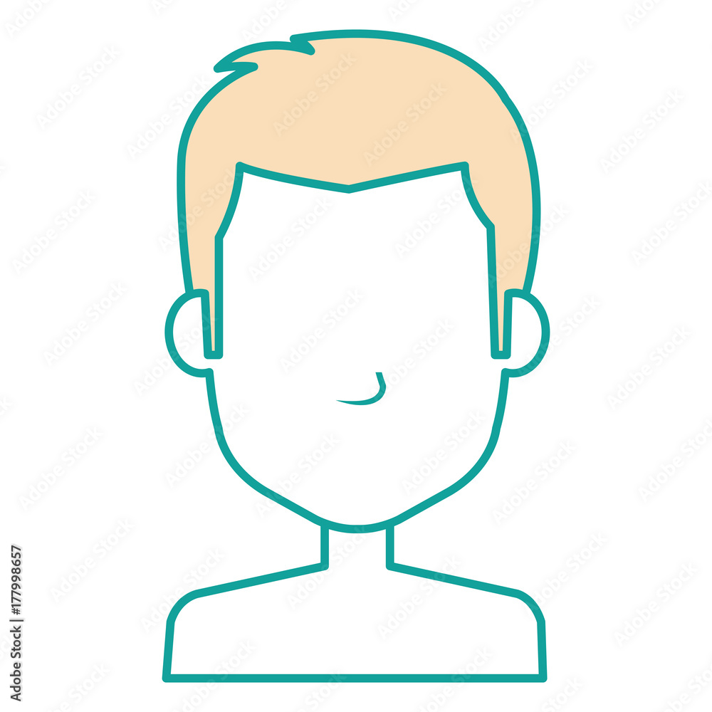 young man shirtless avatar character