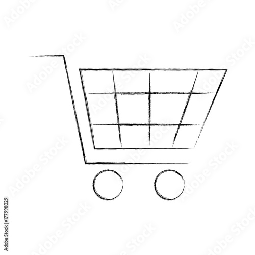 shopping cart virtual ecommerce business symbol