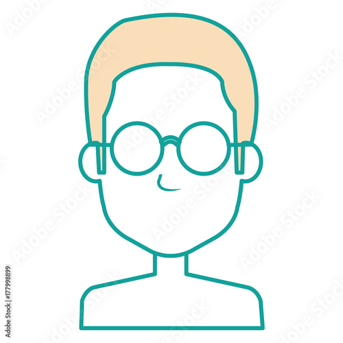 young man shirtless avatar character
