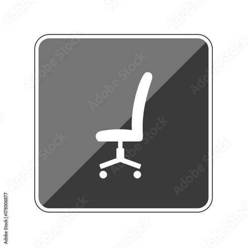 Drehstuhl - Reflektierender App Button