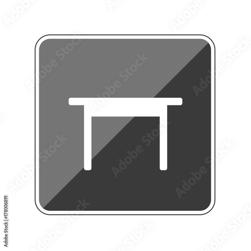 Tisch - Reflektierender App Button