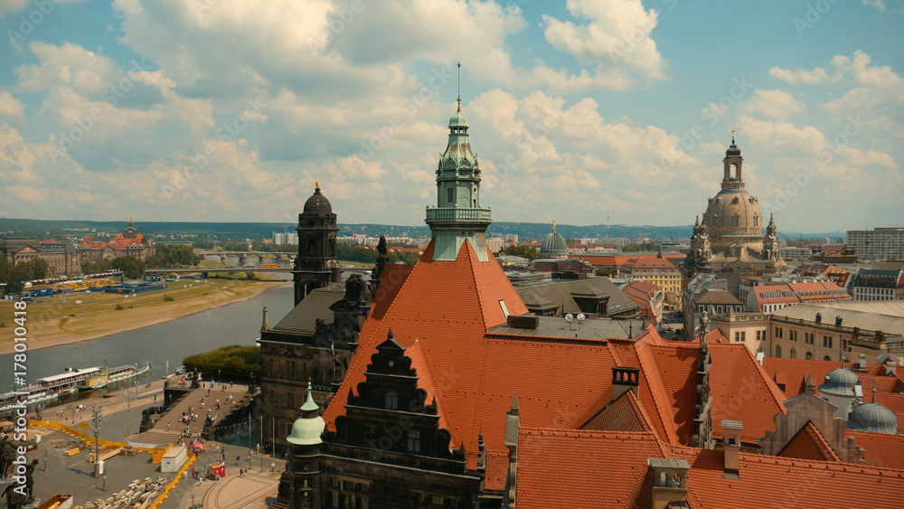ancient, architecture, art, baroque, beautiful, building, cathedral, church, city, culture, day, destination, downtown, dresden, elbe, europe, european, famous, frauenkirche, german, germany, heritage
