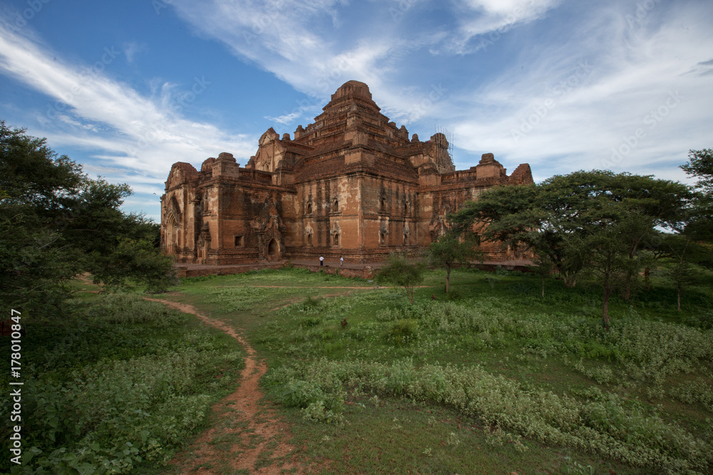 Landscape view with the old temples of Bagan, Myanmar (Burma) Landscape view with the old temples of Bagan, Myanmar (Burma)