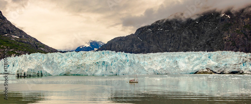 Margerie Glacier - This was shot during my Alaskan cruise aboard the MS Nieuw Amsterdam. Margerie Glacier is a 21 mi long, 350 feet thick, tidewater glacier in Glacier Bay, Alaska, United States