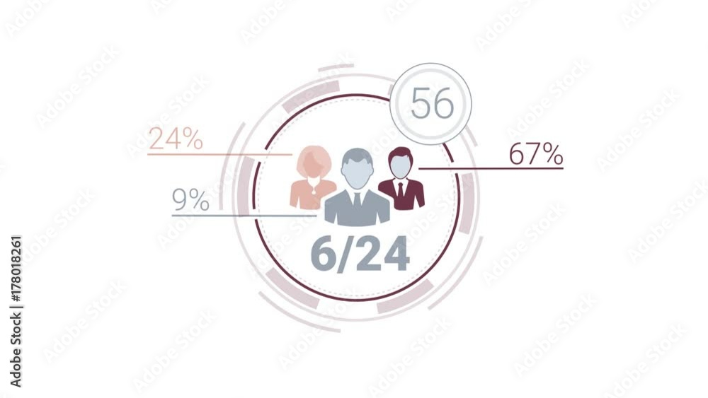 Corporate Infographic Element With Alpha Channel Corporate Infographic Element With Alpha Channel