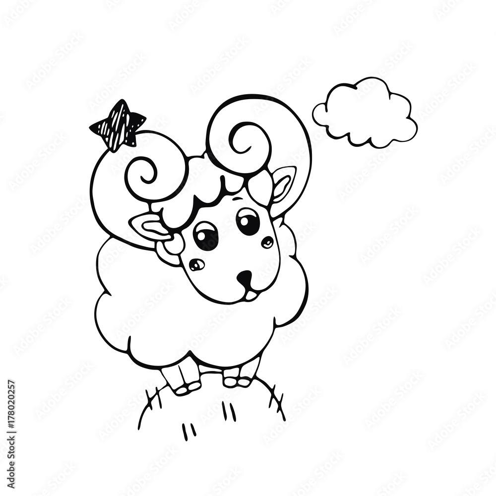 Aries is standing on a hill Aries is standing on a hill